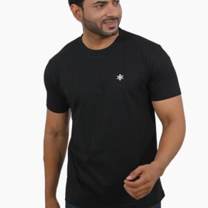 Black Premium Cotton T Shirt