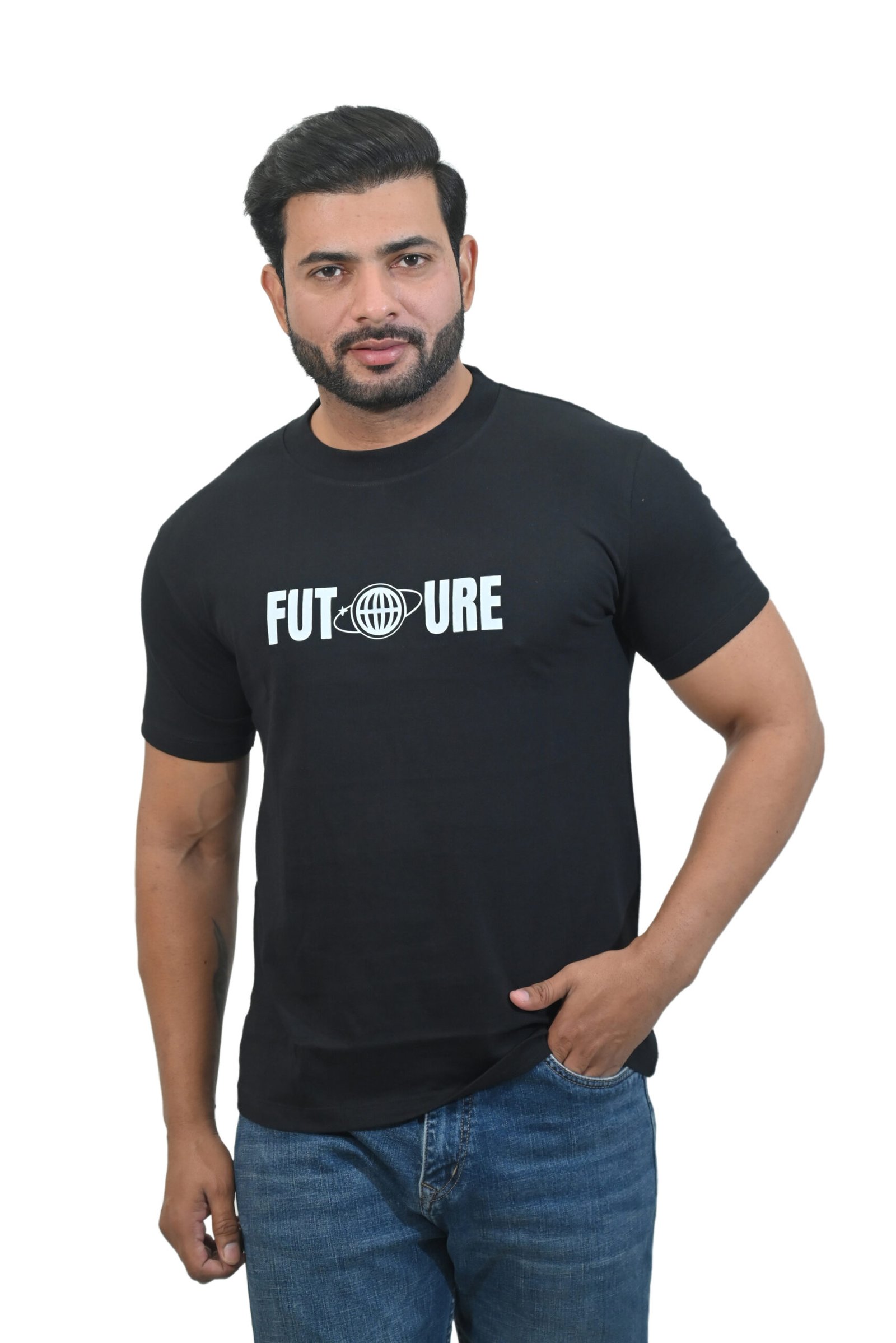 Future Black T Shirt - Image 3