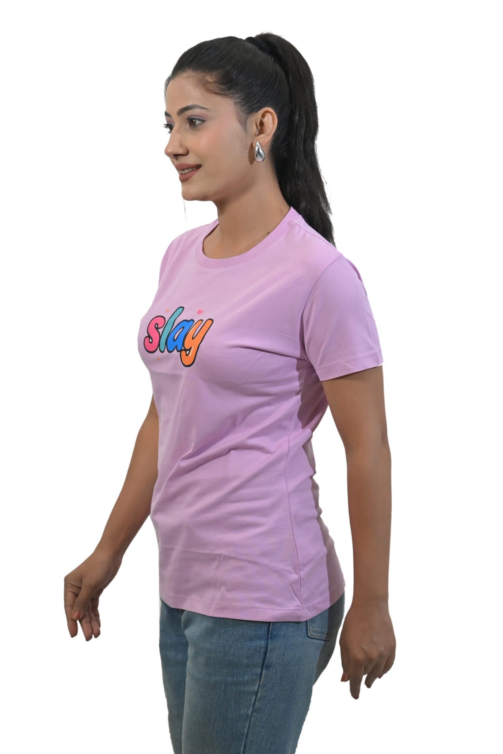 Slay T Shirt (Lilac) - Image 3